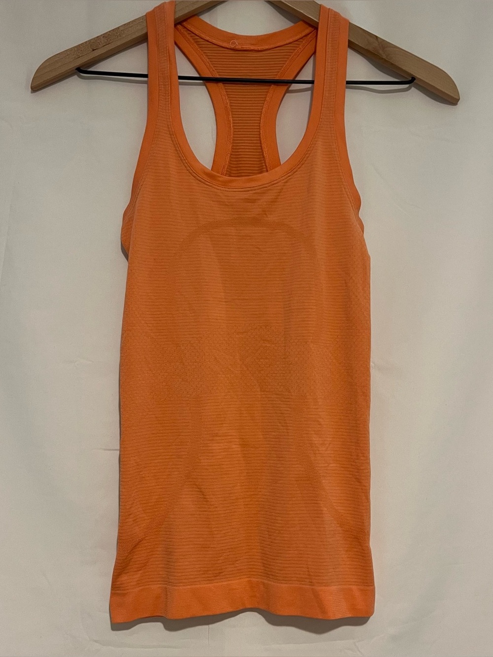 Lululemon Orange Swiftly Tech Tank Top